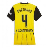 Borussia Dortmund Nico Schlotterbeck #4 Replica Home Shirt Ladies 2024-25 Short Sleeve